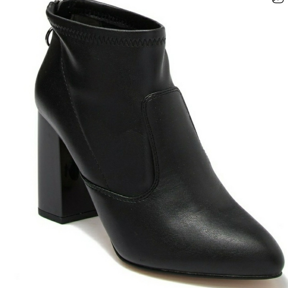 Franco Sarto Black Heeled Boots